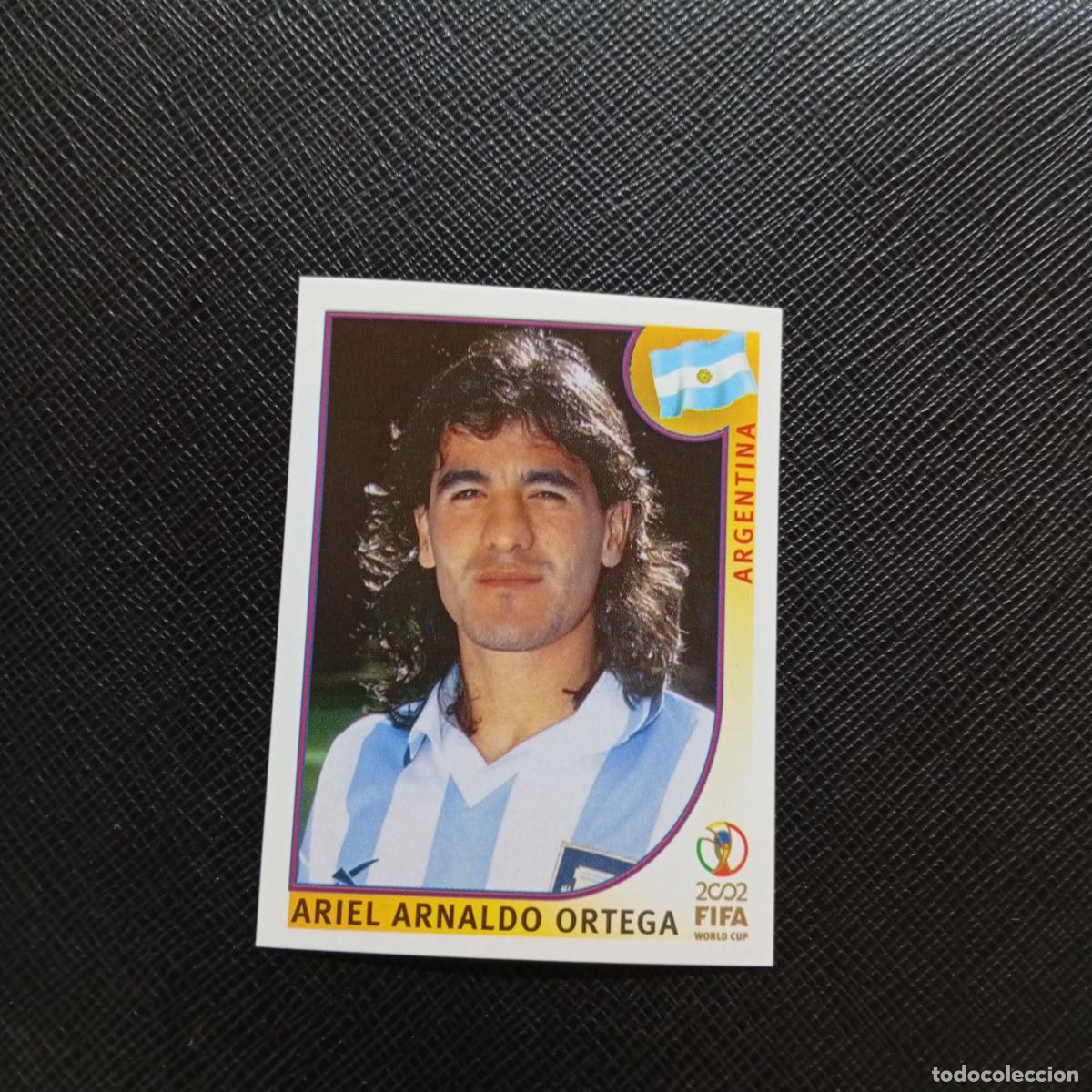 Cromos de f&uacute;tbol: 399 ARIEL ARNALDO ORTEGA ARGENTINA PANINI 2002 MUNDIAL KOREA FUTBOL 02 CROMO - SIN PEGAR - A59 PG289