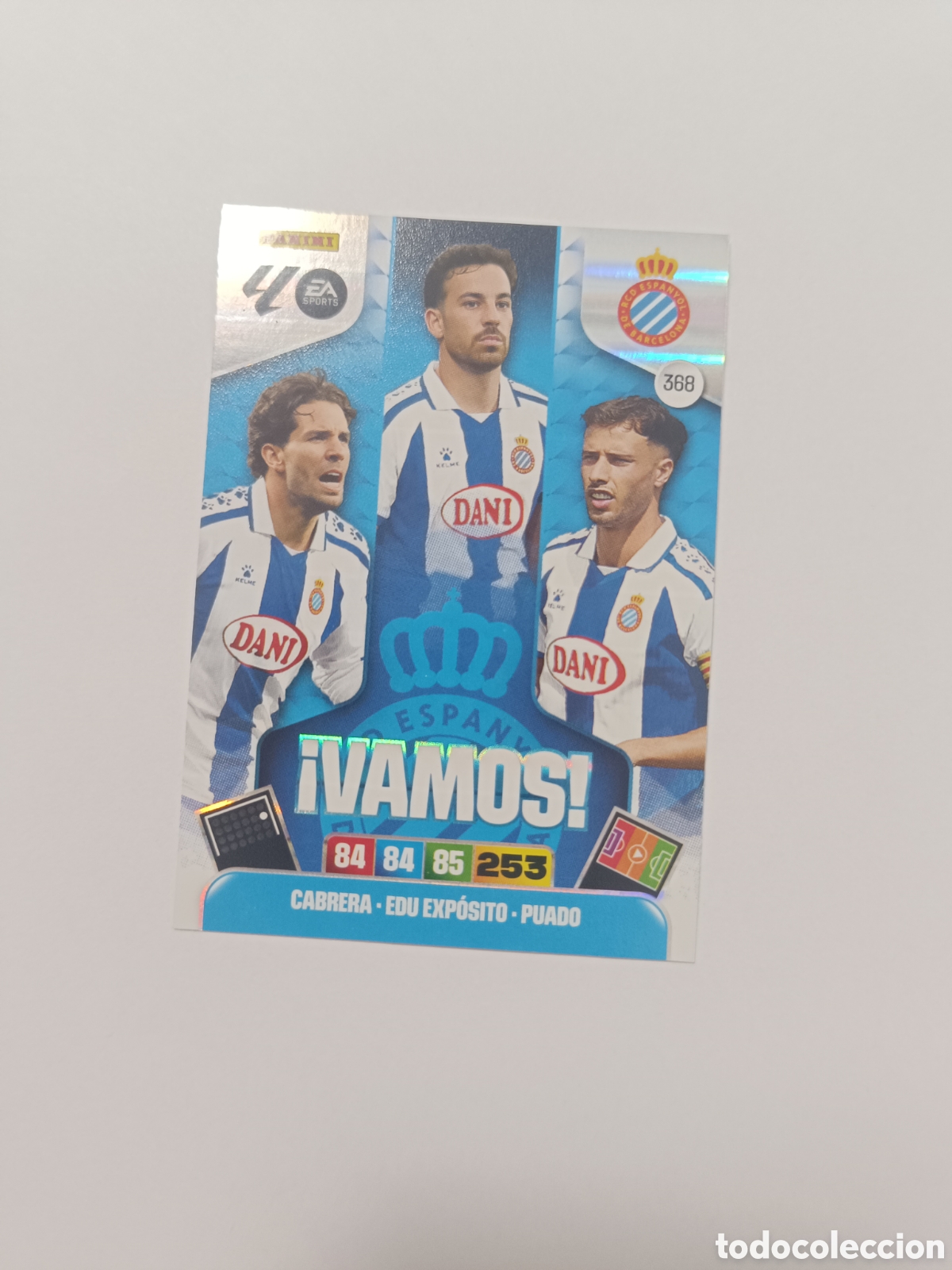 Cromos de f&uacute;tbol: Adrenalyn 25-26 Vamos 368 espanyol