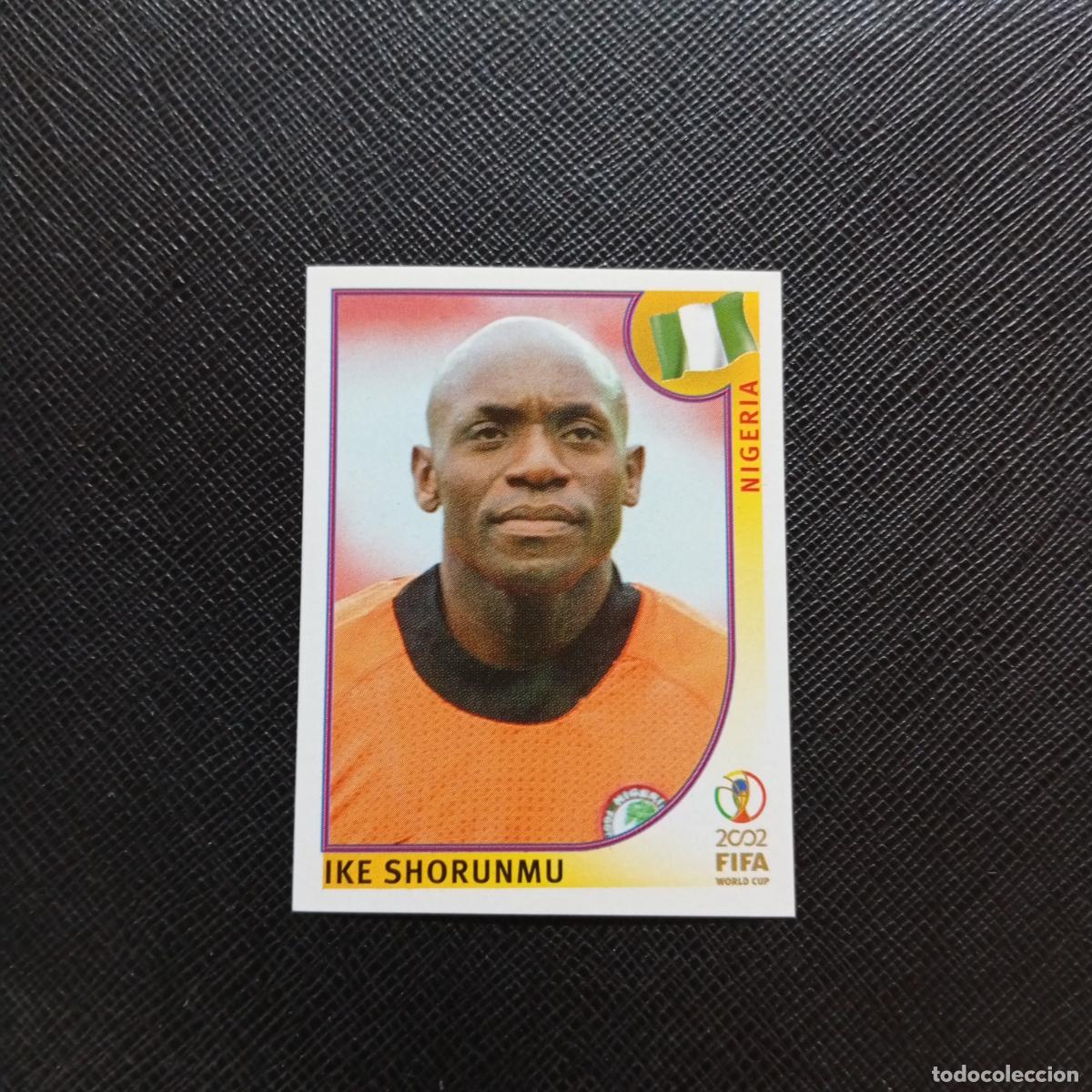 Cromos de f&uacute;tbol: 405 IKE SHORUNMU NIGERIA PANINI 2002 MUNDIAL KOREA FUTBOL 02 CROMO - SIN PEGAR - A59 PG298