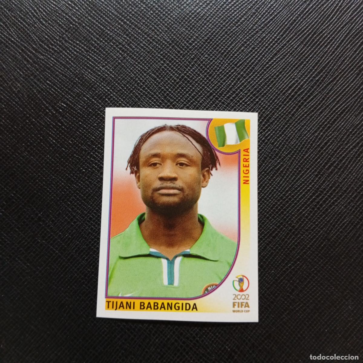 Cromos de Futebol: 415 BABANGIDA NIGERIA PANINI 2002 MUNDIAL KOREA FUTBOL 02 CROMO - SIN PEGAR - A59 PG316