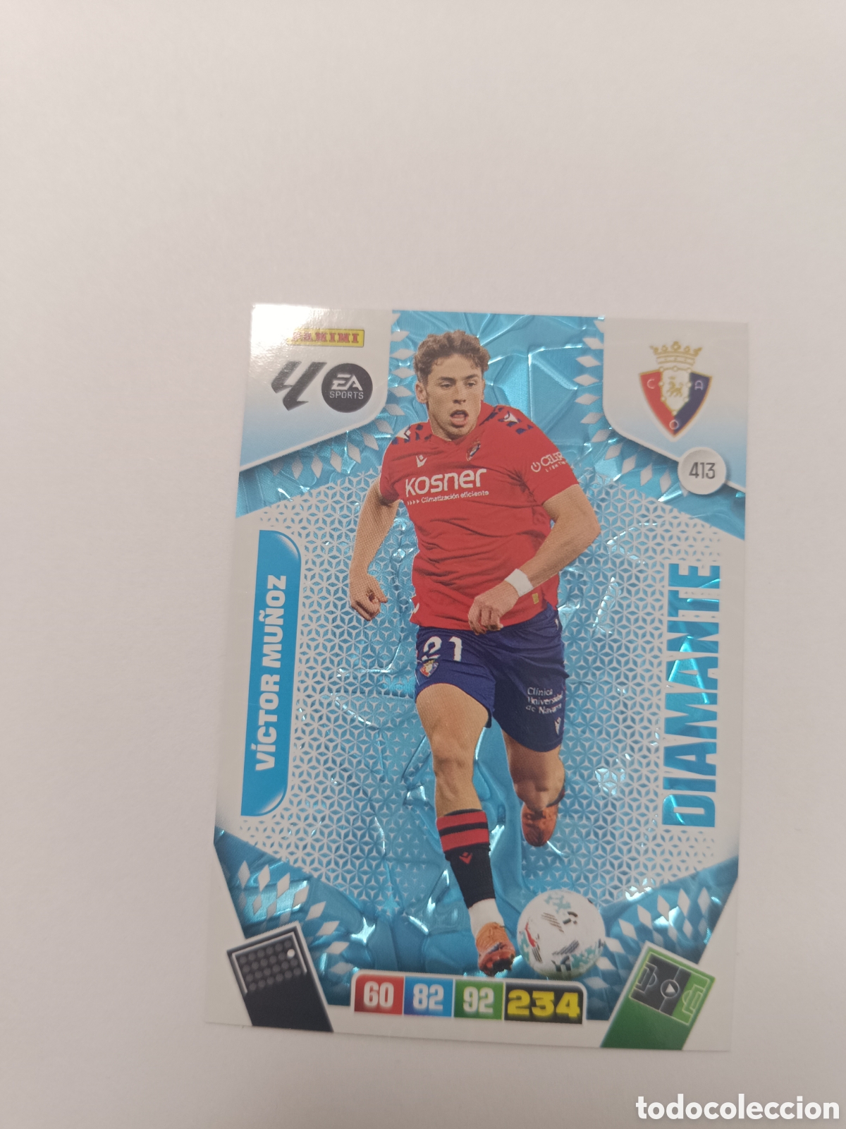 Cromos de Futebol: Adrenalyn 25-26 diamante 413 V&iacute;ctor mu&ntilde;oz