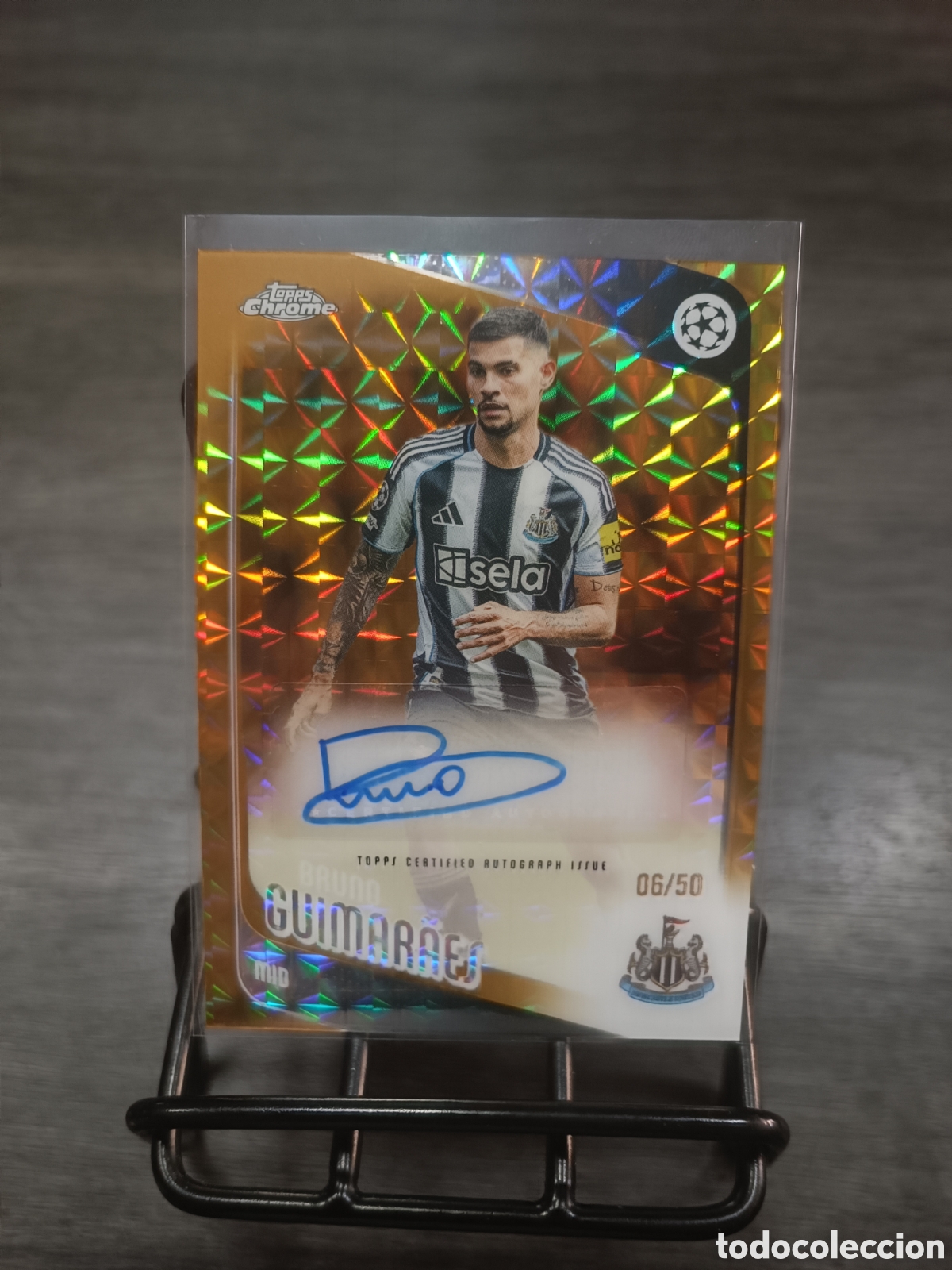 Cromos de Futebol: /50 Topps Chrome Auto Guimar&atilde;es