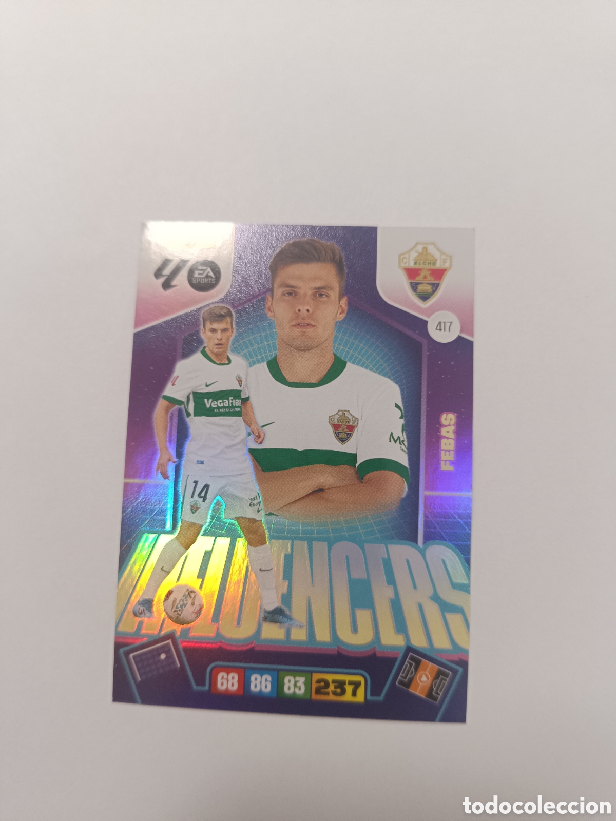 Fu&szlig;ball-Sticker: Adrenalyn 25-26 influencers 417 febas