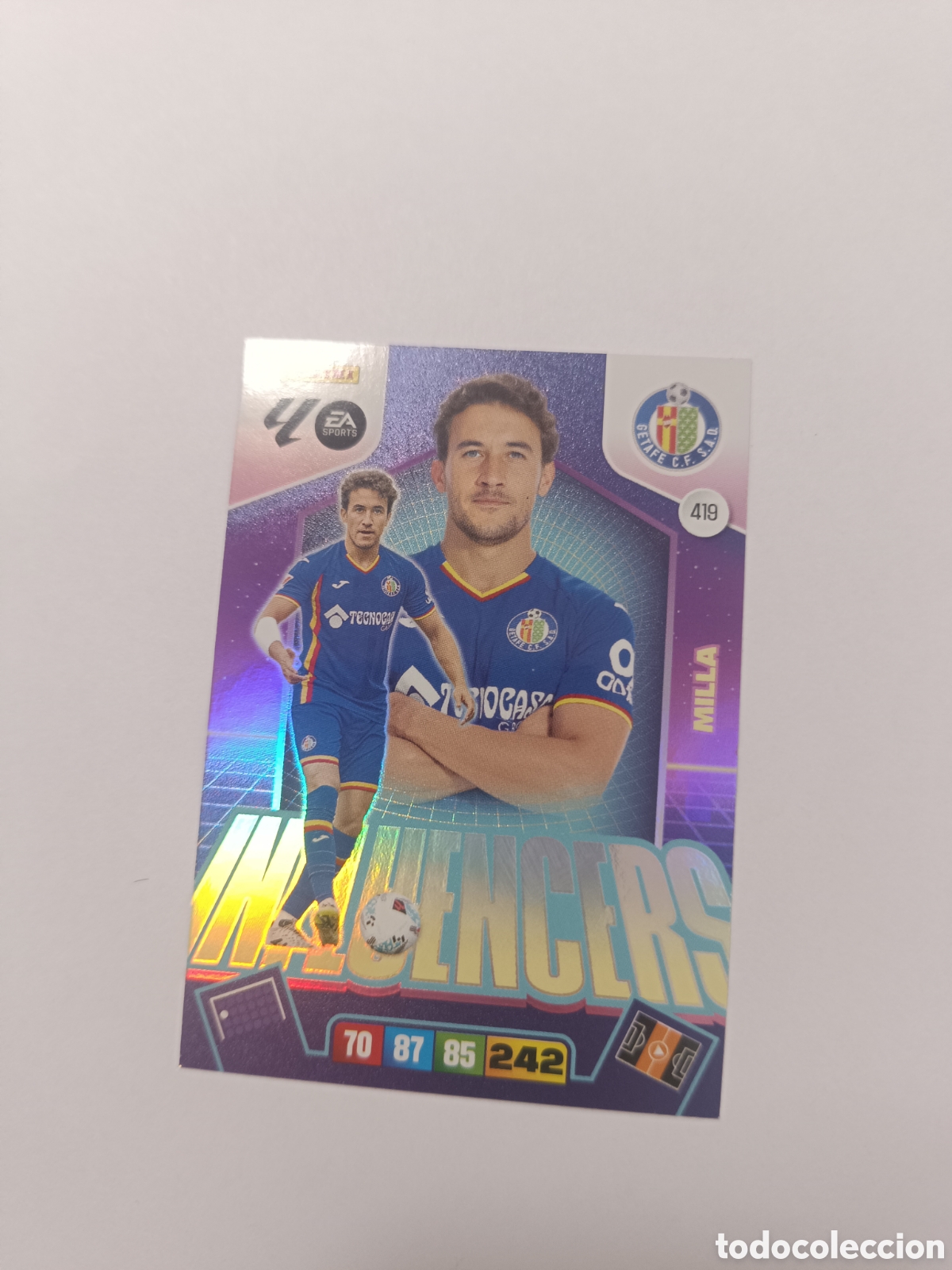 Cromos de f&uacute;tbol: Adrenalyn 25-26 influencers 419 milla