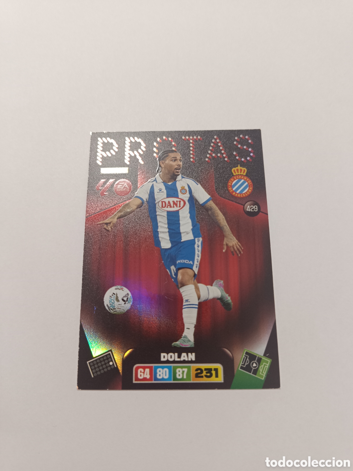 Cromos de f&uacute;tbol: Adrenalyn 25-26 protas 429 dolan