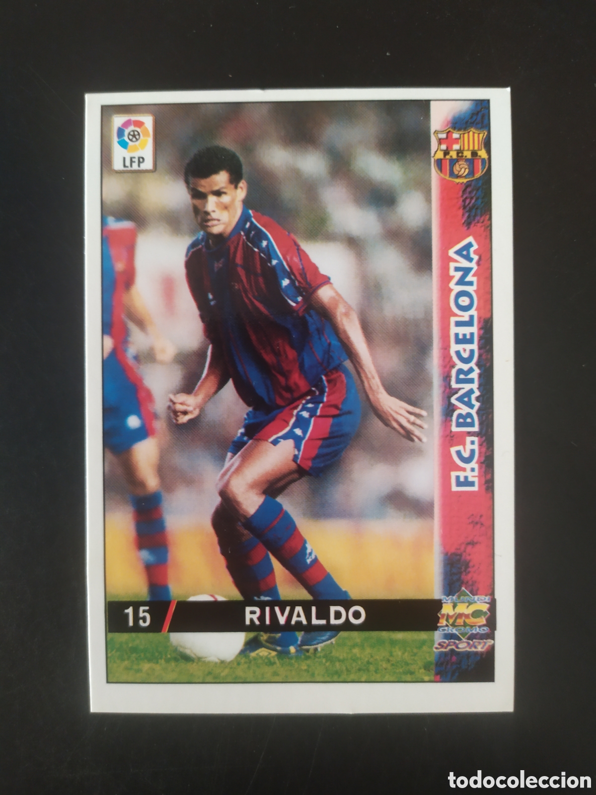 Cromos de Futebol: Mundicromo fichas Liga 1998 1999 98 99 Rivaldo n&deg; 15 Barcelona