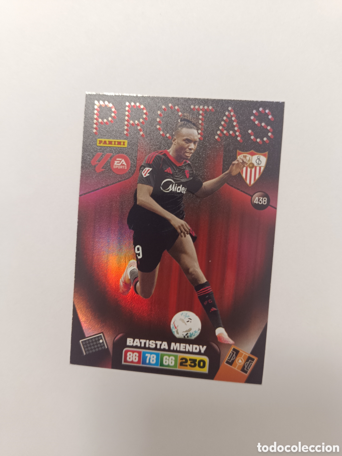Cromos de f&uacute;tbol: Adrenalyn 25-26 protas 438 mendy