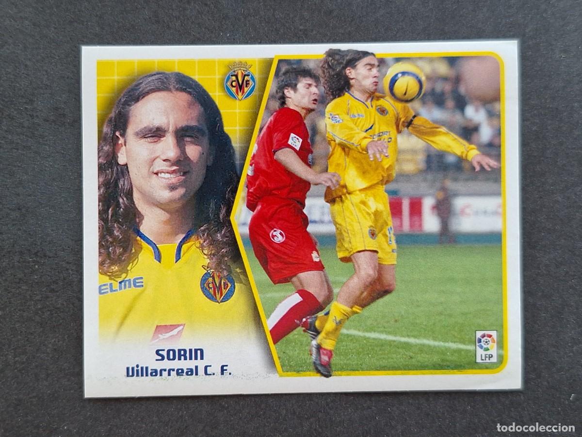 Cromos de f&uacute;tbol: L5 SORIN VILLARREAL C. F. LIGA ESTE 2005 2006 05 06 NUNCA PEGADO SIN PEGAR