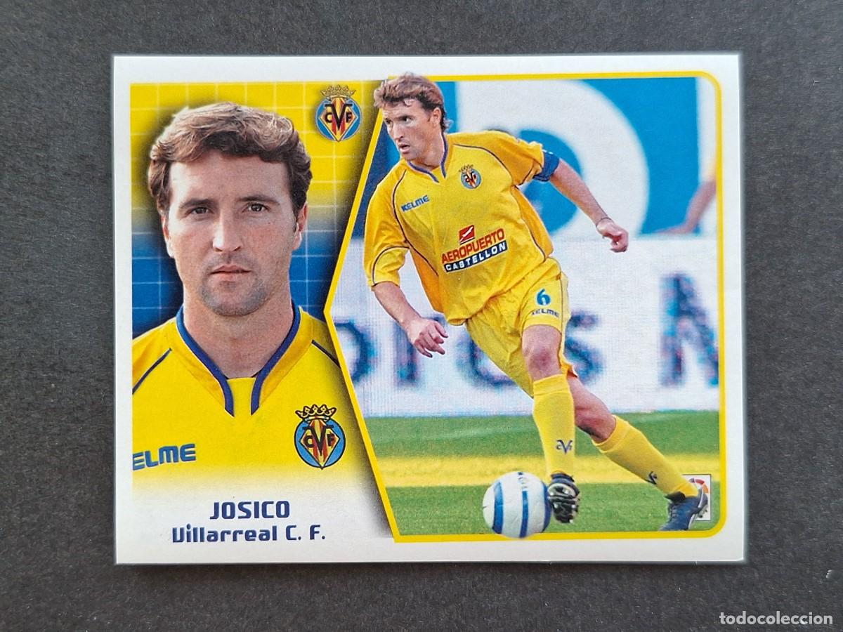 Cromos de f&uacute;tbol: L5 JOSICO VILLARREAL C. F. LIGA ESTE 2005 2006 05 06 NUNCA PEGADO SIN PEGAR