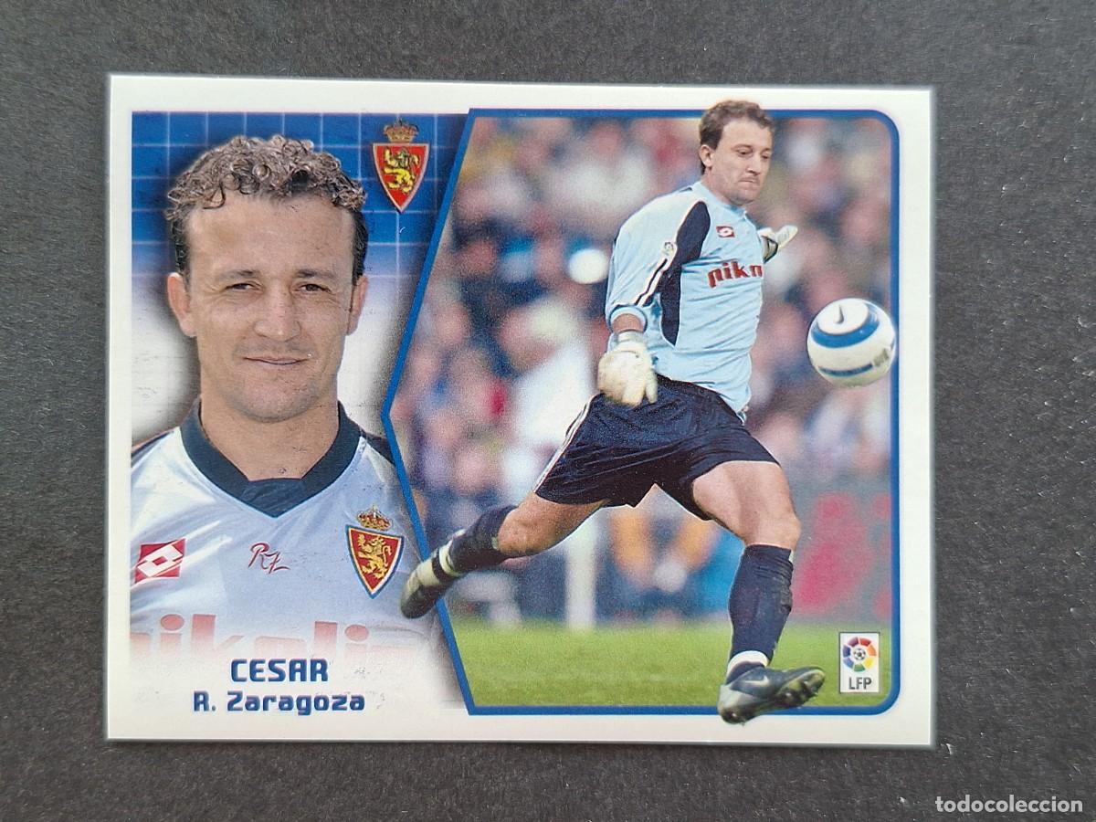 Cromos de f&uacute;tbol: L5 CESAR REAL ZARAGOZA LIGA ESTE 2005 2006 05 06 NUNCA PEGADO SIN PEGAR