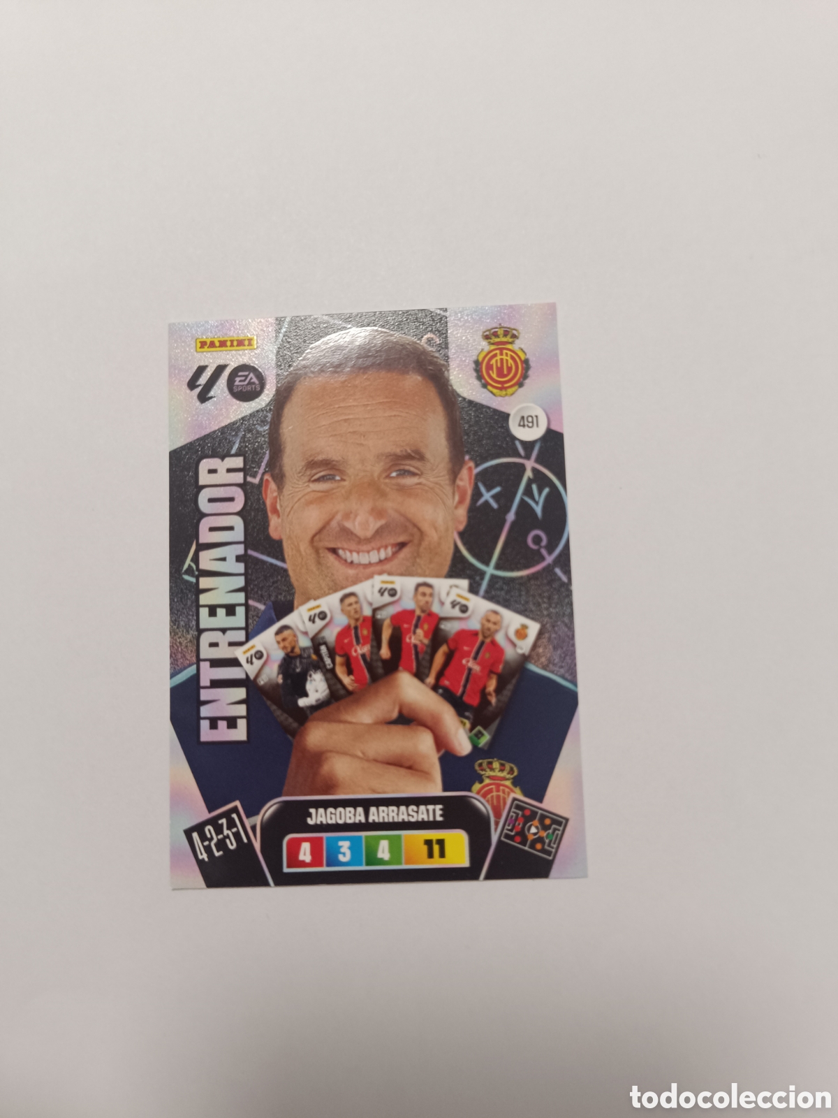 Cromos de Futebol: Adrenalyn 25-26 entrenador 491 jagoba arrasate