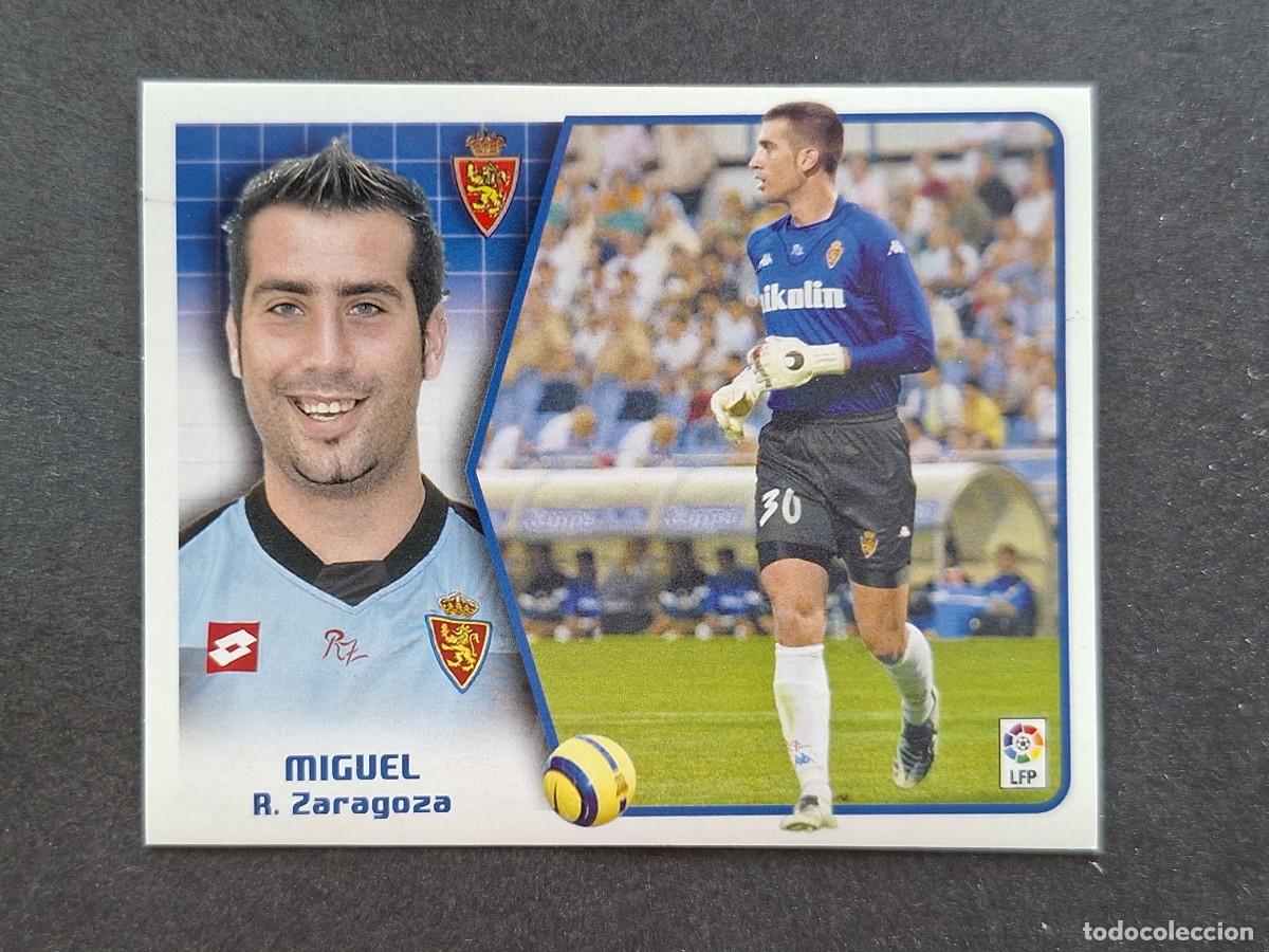 Cromos de Futebol: L5 MIGUEL REAL ZARAGOZA LIGA ESTE 2005 2006 05 06 NUNCA PEGADO SIN PEGAR