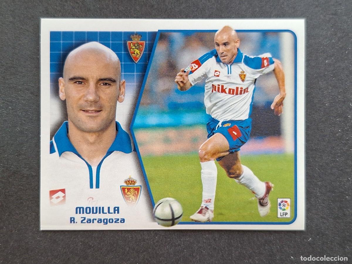 Cromos de f&uacute;tbol: L5 MOVILLA REAL ZARAGOZA LIGA ESTE 2005 2006 05 06 NUNCA PEGADO SIN PEGAR