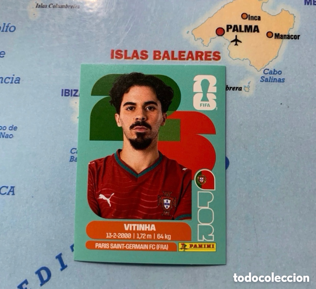 Cromos de f&uacute;tbol: Portugal n&uacute;mero 12 cromo panini Mundial Fifa World Cup 2026