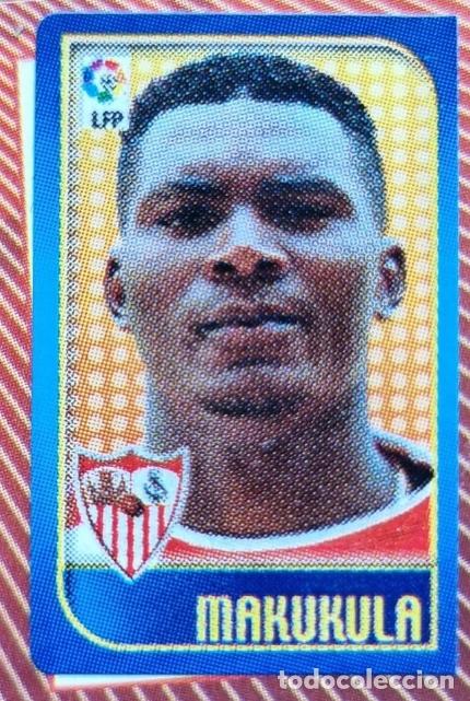 Cromos de f&uacute;tbol: MAKUKULA (Sevilla). Liga de las Estrellas 04-05 Chicles Liga 2004 2005 (Panini) RECORTADO