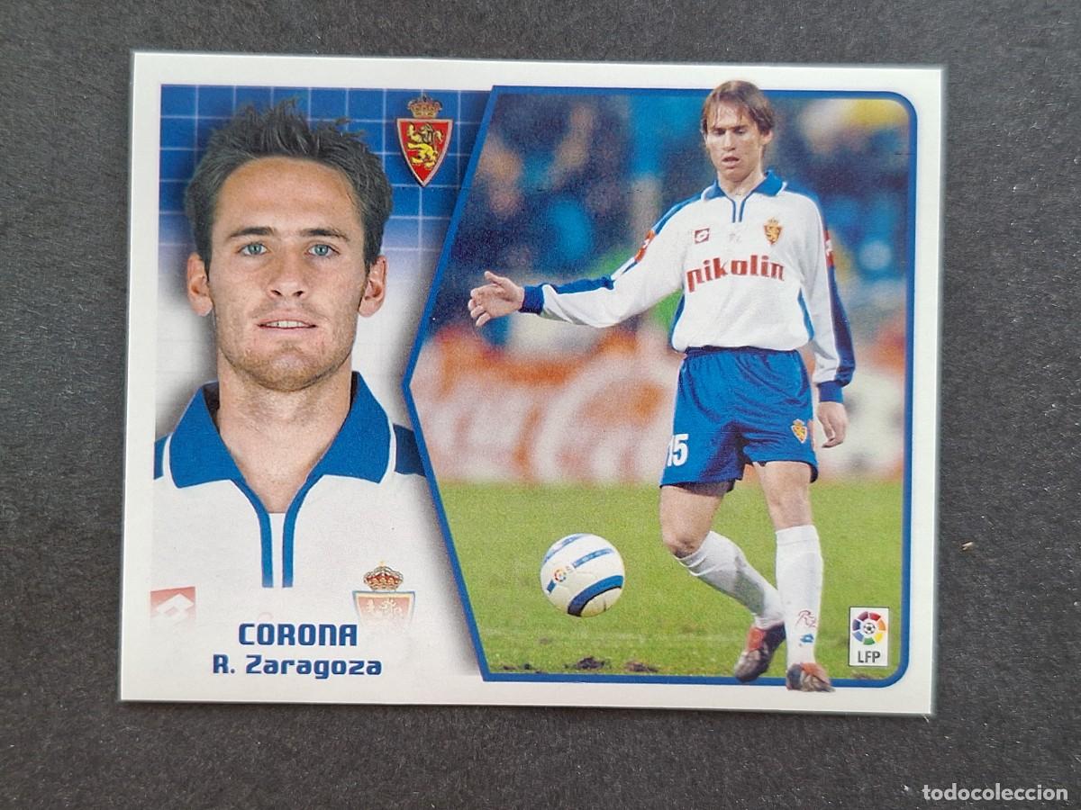 Cromos de f&uacute;tbol: L5 CORONA REAL ZARAGOZA LIGA ESTE 2005 2006 05 06 NUNCA PEGADO SIN PEGAR