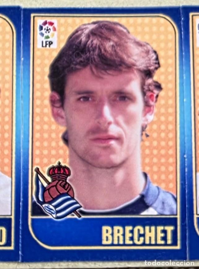 Cromos de f&uacute;tbol: BRECHET (Real Sociedad). Liga de las Estrellas 04-05 Chicles Liga 2004 2005 (Panini) SIN PEGAR