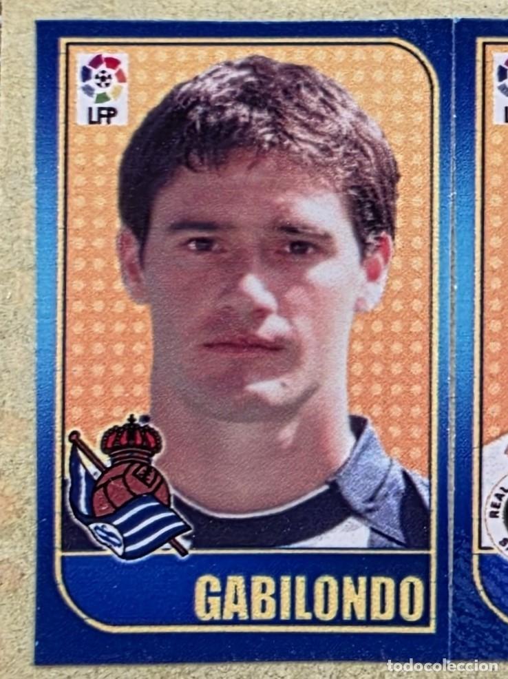 Cromos de f&uacute;tbol: GABILONDO (Real Sociedad). Liga de las Estrellas 04-05 Chicles Liga 2004 2005 (Panini) SIN PEGAR