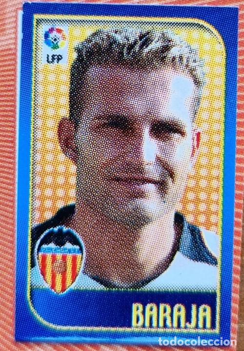 Cromos de f&uacute;tbol: BARAJA (Valencia). Liga de las Estrellas 04-05 Chicles Liga 2004 2005 (Panini) RECORTADO