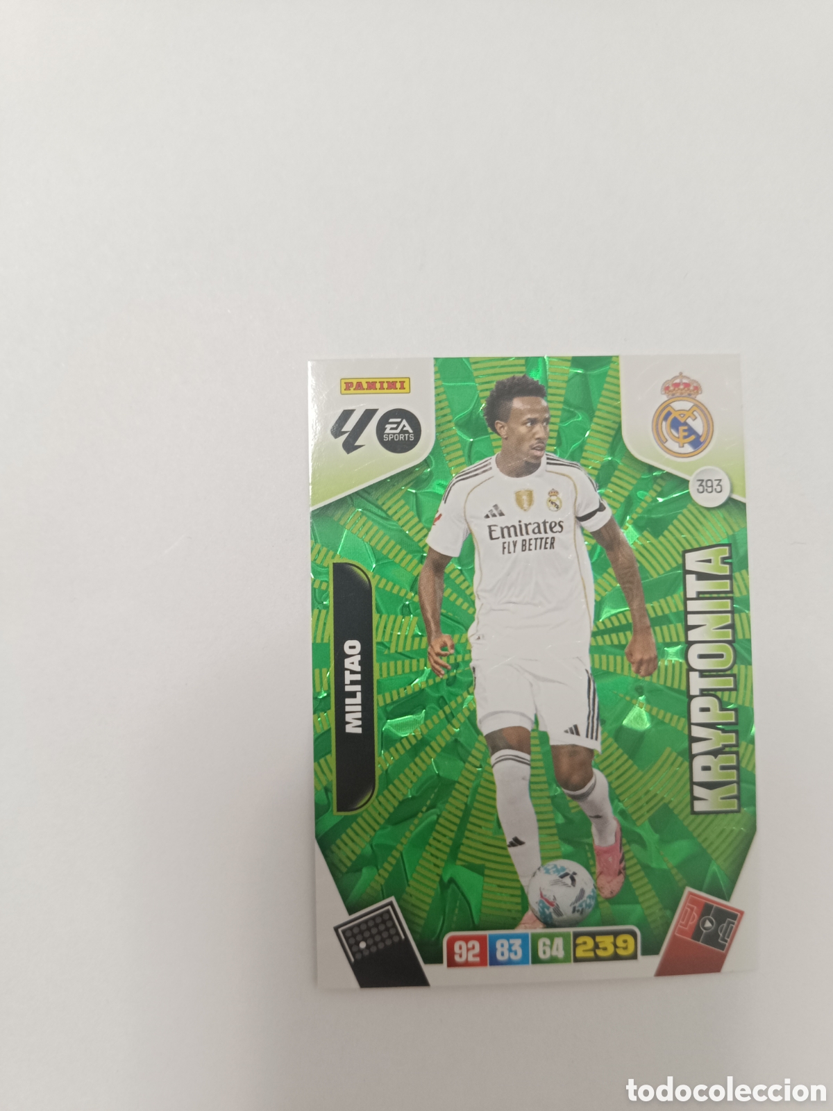 Cromos de f&uacute;tbol: Adrenalyn 25-26 kryptonita 393 militao