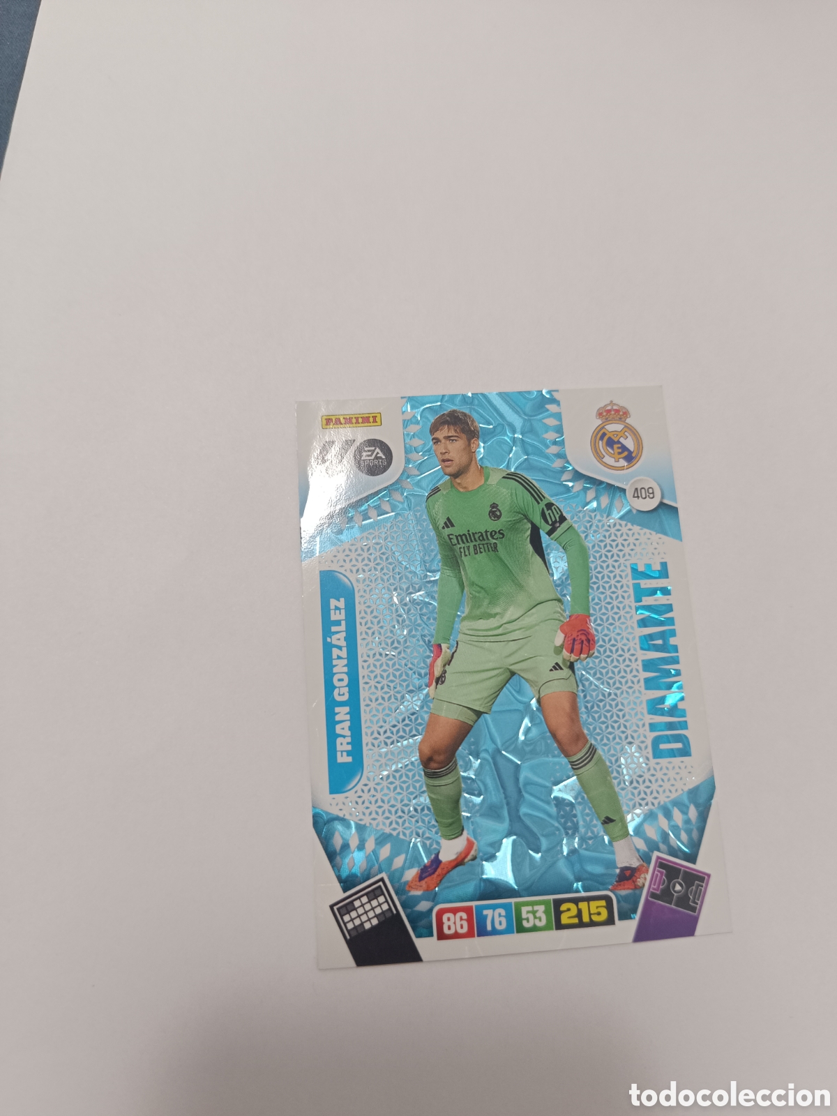 Cromos de f&uacute;tbol: Adrenalyn 25-26 diamante 409 Fran Gonz&aacute;lez