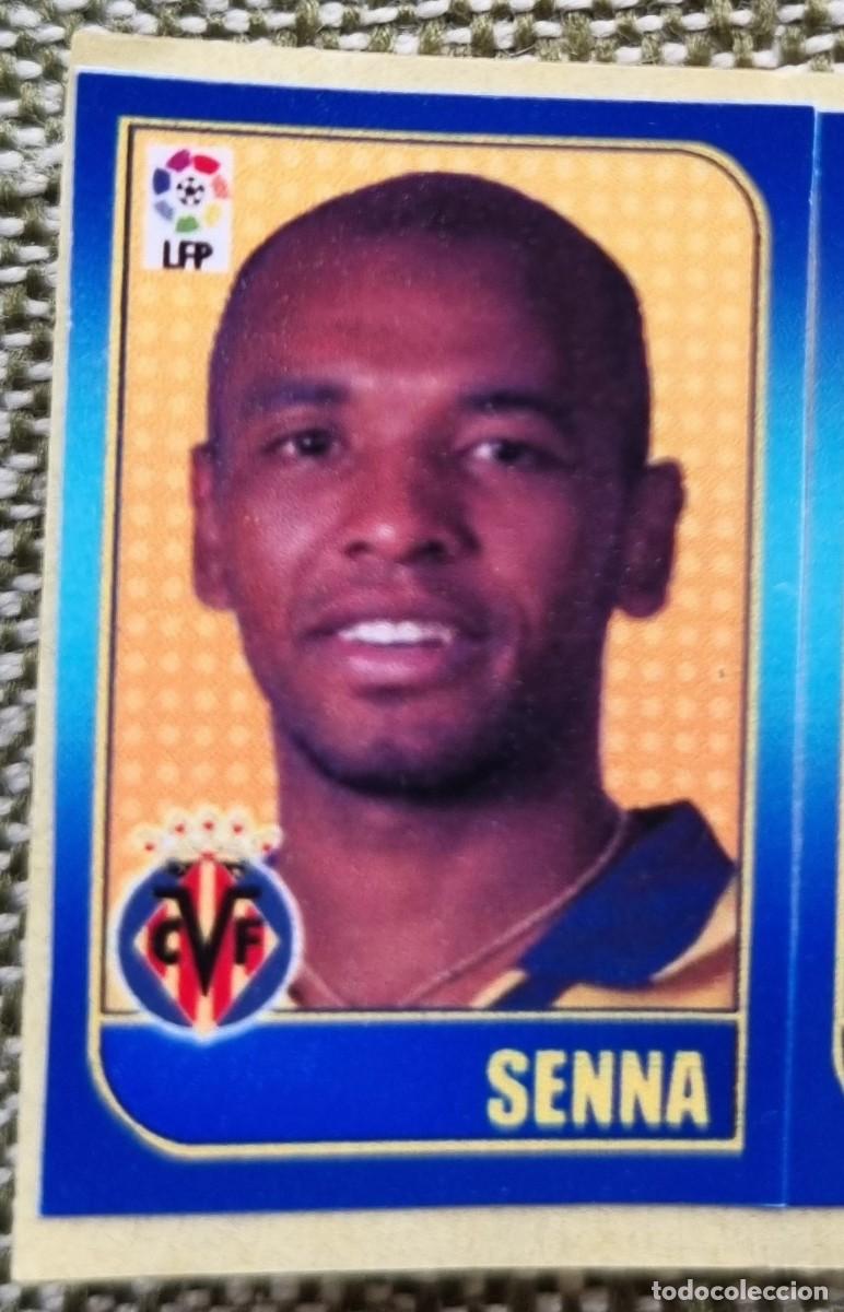 Cromos de f&uacute;tbol: SENNA (Villarreal). Liga de las Estrellas 04-05 Chicles Liga 2004 2005 (Panini) SIN PEGAR