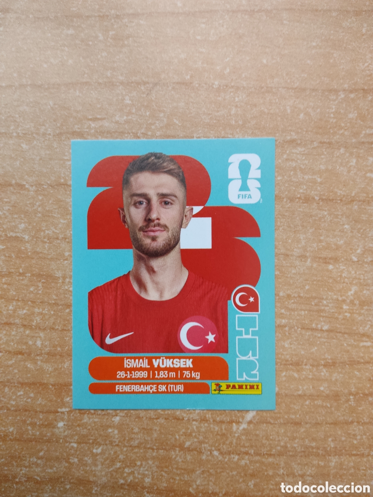 Cromos de f&uacute;tbol: 10 ISMAIL YUKSEK TURQU&Iacute;A FIFA WORLD CUP 2026