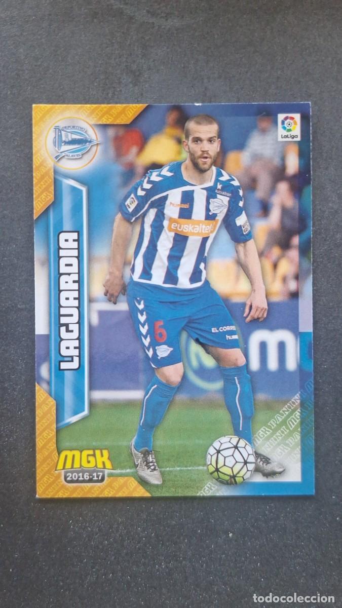 Cromos de f&uacute;tbol: L1 LAGUARDIA DEPORTIVO ALAVES 6 PANINI MEGACRACKS 2016 2017 16 17
