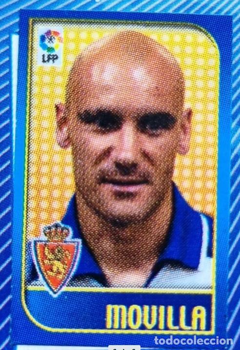 Cromos de f&uacute;tbol: MOVILLA (Zaragoza). Liga de las Estrellas 04-05 Chicles Liga 2004 2005 (Panini) RECORTADO