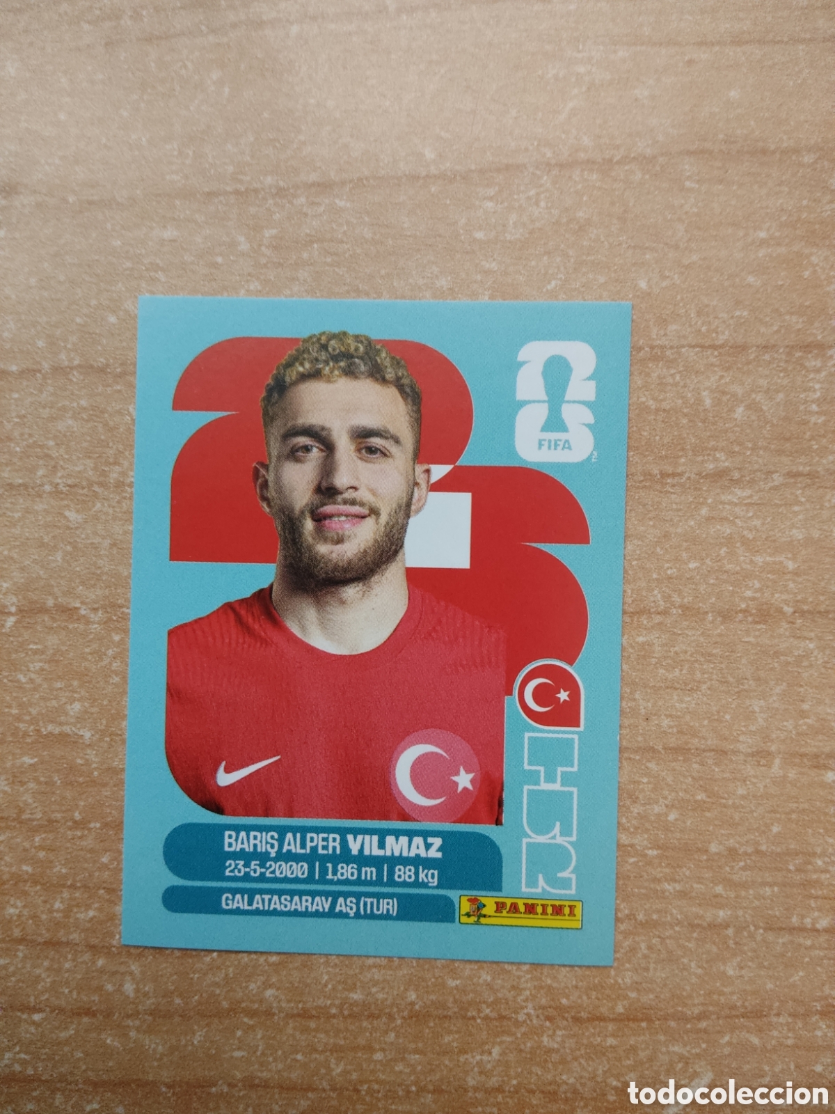 Cromos de f&uacute;tbol: 18 BARIS ALPER YILMAZ TURQUIA FIFA WORLD CUP 2026