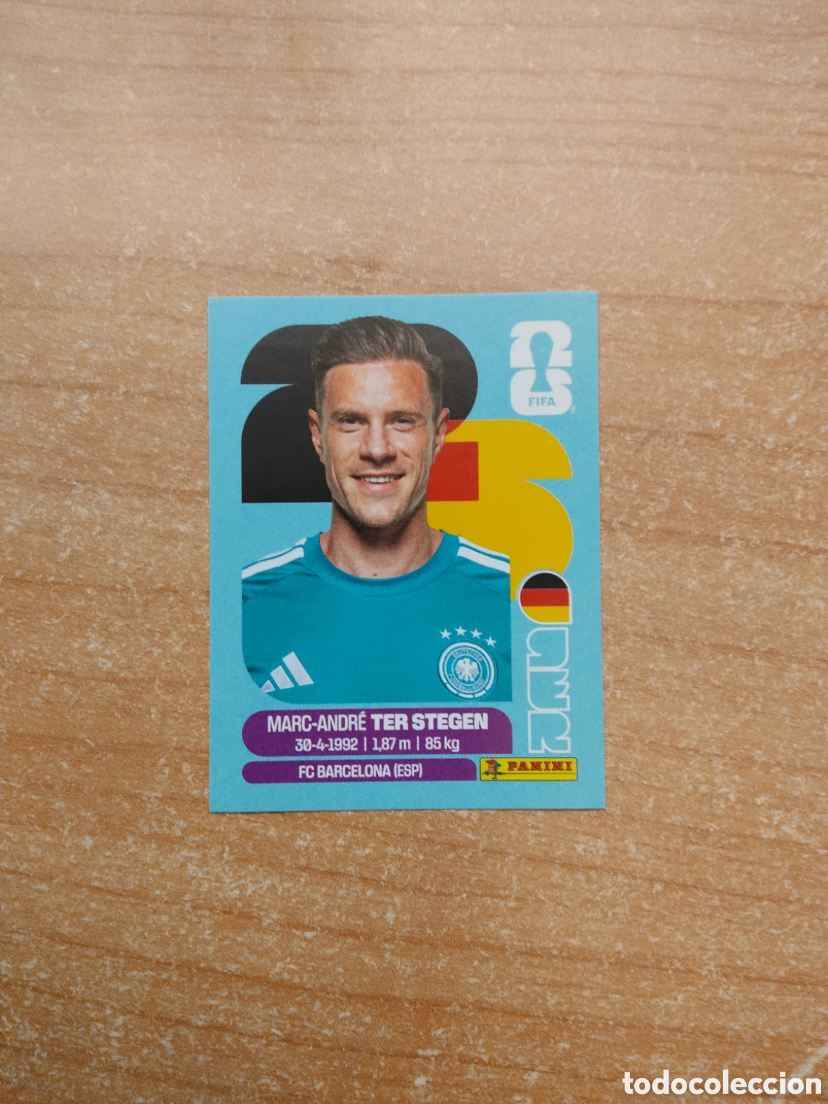 Cromos de f&uacute;tbol: 2 MARC ANDRE TER STEGEN ALEMANIA FIFA WORLD CUP 2026
