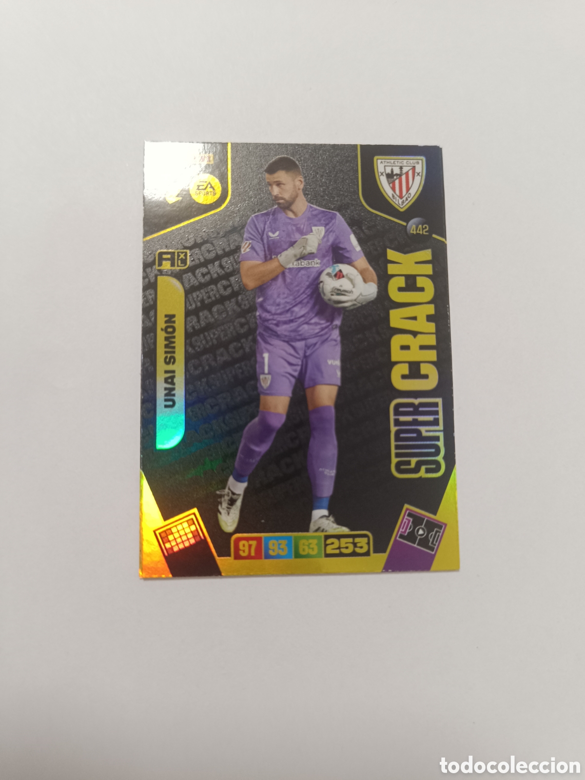 Fu&szlig;ball-Sticker: Adrenalyn 25-26 supercrack Unai Simon 442