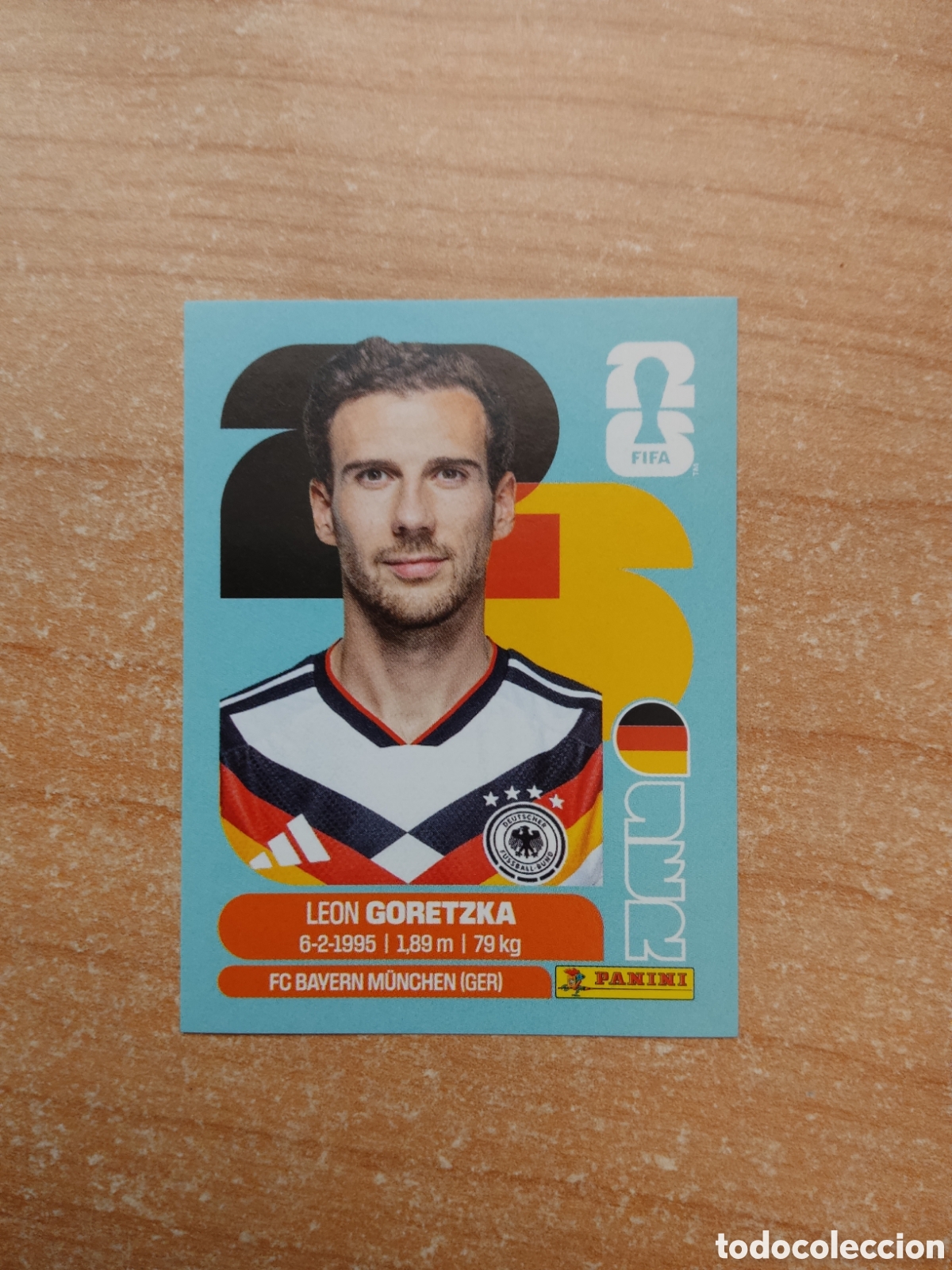 Cromos de f&uacute;tbol: 14 LEON GORETZKA ALEMANIA FIFA WORLD CUP 2026
