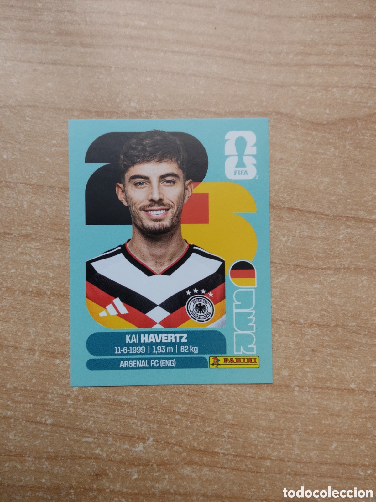 Fu&szlig;ball-Sticker: 17 KAI HAVERTZ ALEMANIA FIFA WORLD CUP 2026