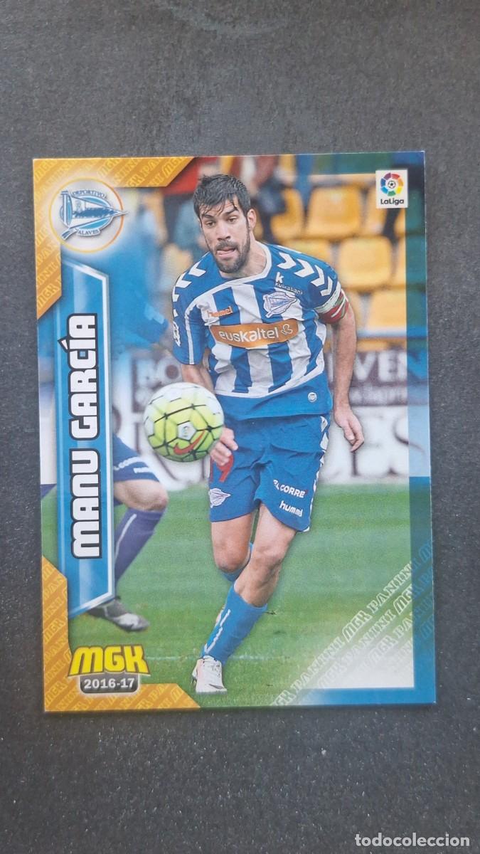 Cromos de Futebol: L1 MANU GARCIA DEPORTIVO ALAVES 12 PANINI MEGACRACKS 2016 2017 16 17