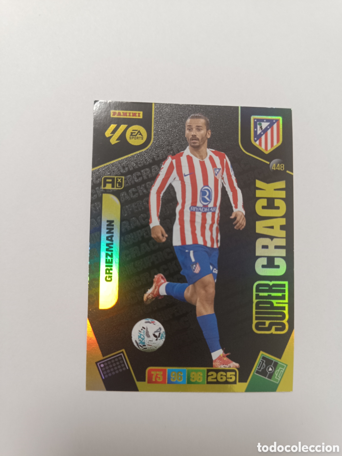 Cartes &agrave; collectionner de Football: Adrenalyn 25-26 supercrack 448 griezmann
