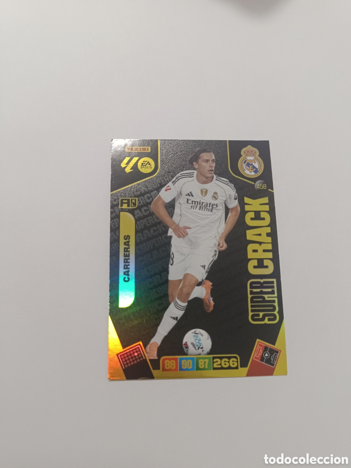 Cromos de f&uacute;tbol: Adrenalyn 25-26 supercrack 458 carreras