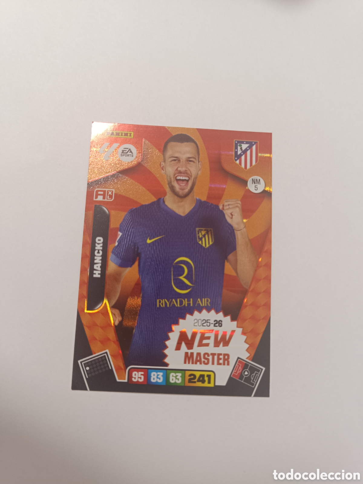 Cromos de f&uacute;tbol: Adrenalyn 25-26 new master 5 hancko