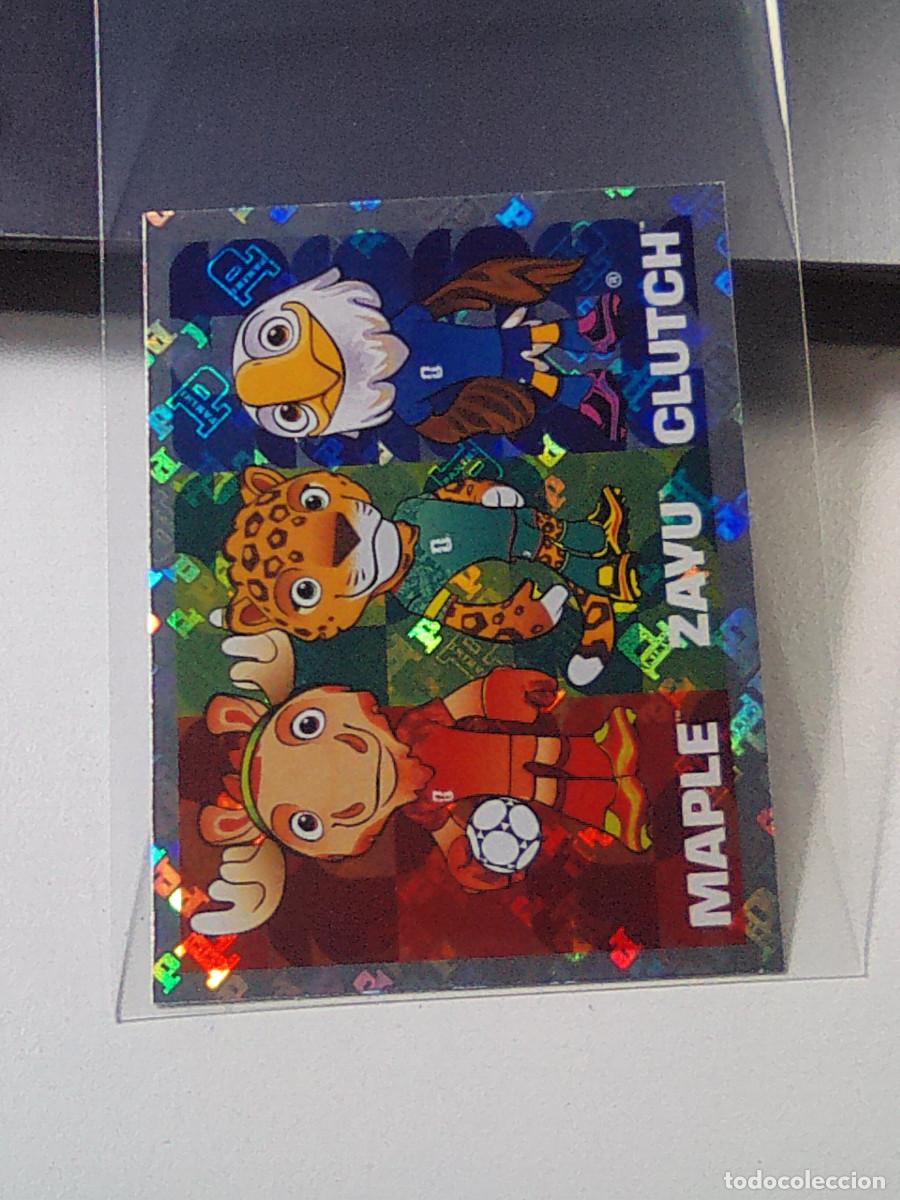 Cromos de f&uacute;tbol: B29 FWC 3 FWC3 OFFICIAL MASCOTAS MAPLE ZAYU CLUTCH MUNDIAL FIFA WORLD CUP 2026 STICKER PANINI