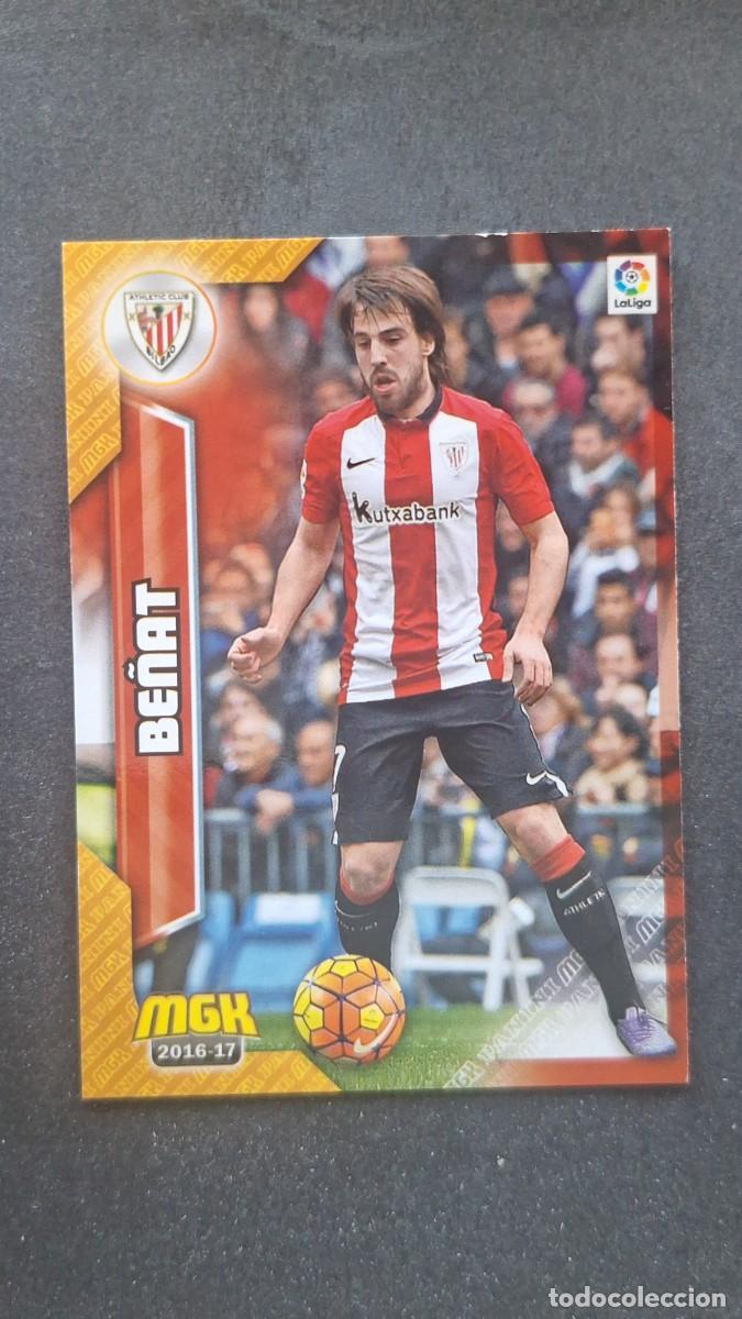 Cromos de f&uacute;tbol: L1 BE&Ntilde;AT ATHLETIC CLUB DE BILBAO 39 PANINI MEGACRACKS 2016 2017 16 17
