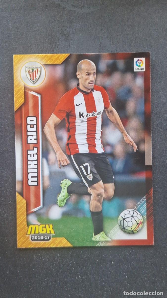 Cromos de f&uacute;tbol: L1 MIKEL RICO ATHLETIC CLUB DE BILBAO 40 PANINI MEGACRACKS 2016 2017 16 17
