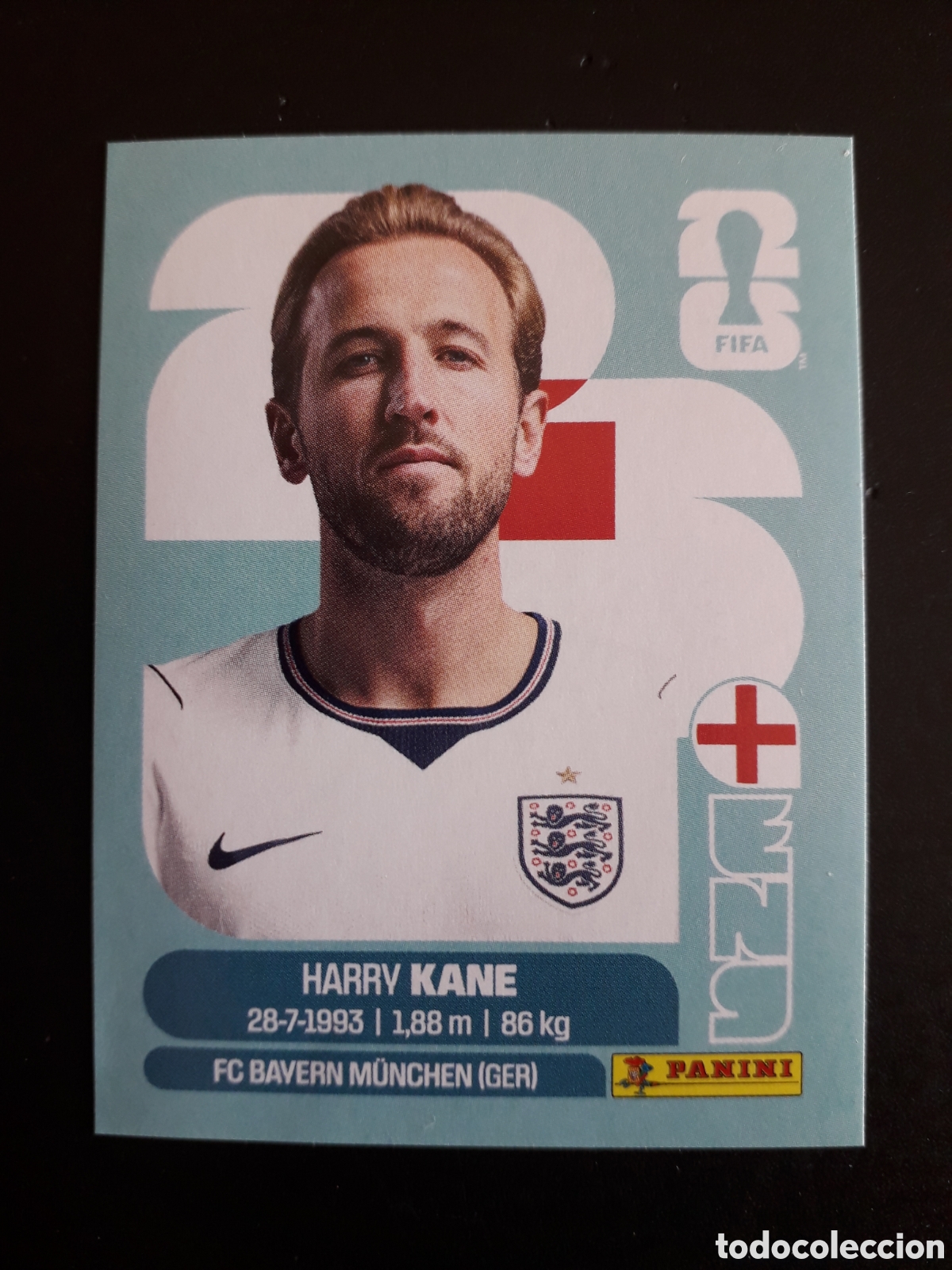 Cromos de f&uacute;tbol: KANE INGLATERRA ENG 18 MUNDIAL F&Uacute;TBOL 2026 FIFA WORLD CUP PANINI SIN PEGAR PEDIDO M&Iacute;NIMO 3&euro;