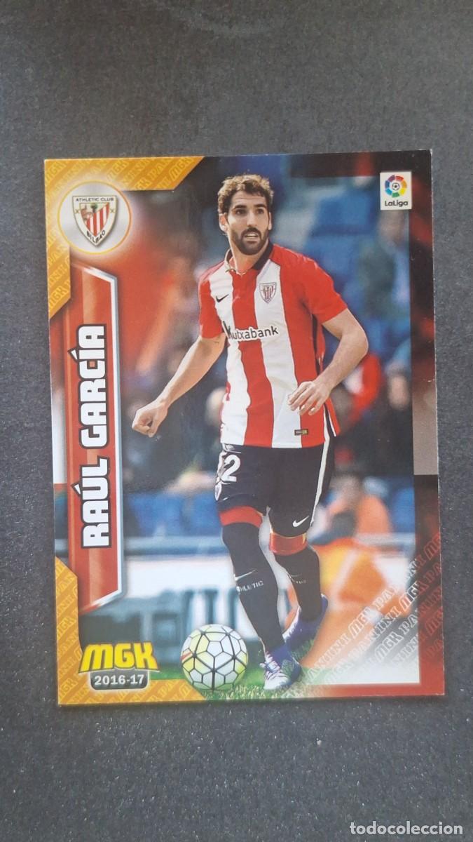Cromos de f&uacute;tbol: L1 RAUL GARCIA ATHLETIC CLUB DE BILBAO 42 PANINI MEGACRACKS 2016 2017 16 17