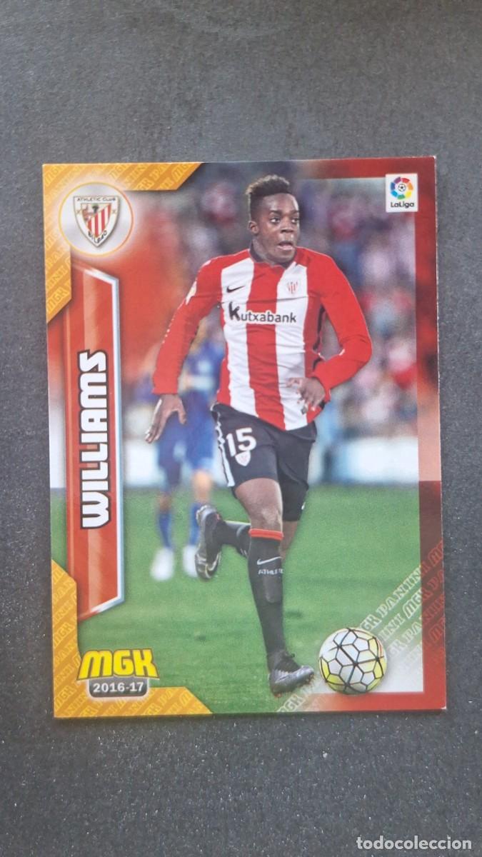 Cromos de f&uacute;tbol: L1 WILLIAMS ATHLETIC CLUB DE BILBAO 47 PANINI MEGACRACKS 2016 2017 16 17