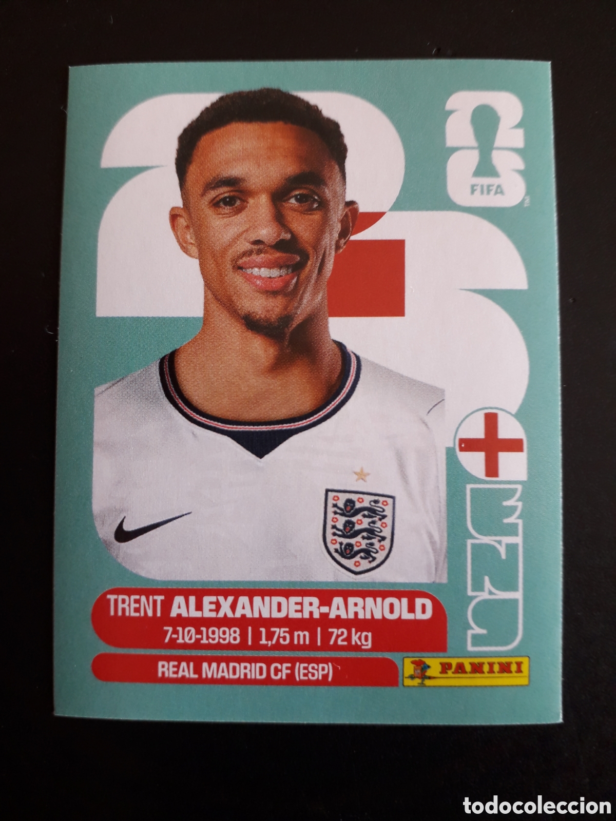 Cromos de f&uacute;tbol: ALEXANDER ARNOLD INGLATERRA ENG 6 MUNDIAL F&Uacute;TBOL 2026 FIFA WORLD CUP PANINI SIN PEG PEDIDO M&Iacute;NIMO 3&euro;