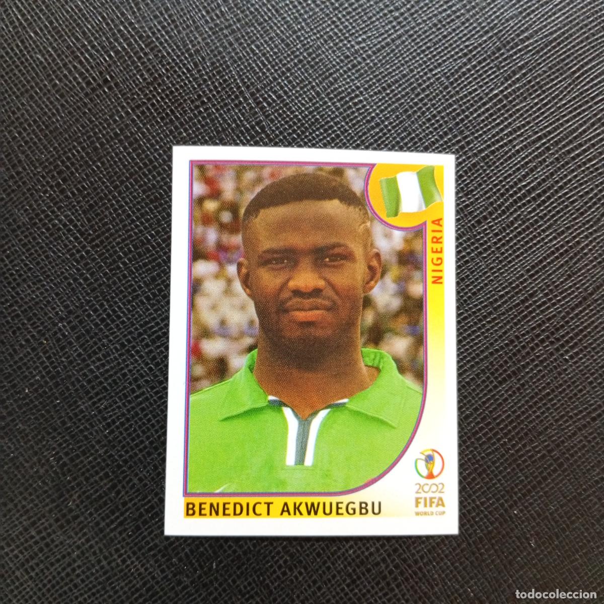 Cromos de f&uacute;tbol: 417 BENEDICT AKWUEGBU NIGERIA PANINI 2002 MUNDIAL KOREA FUTBOL 02 CROMO - SIN PEGAR - A59 PG325