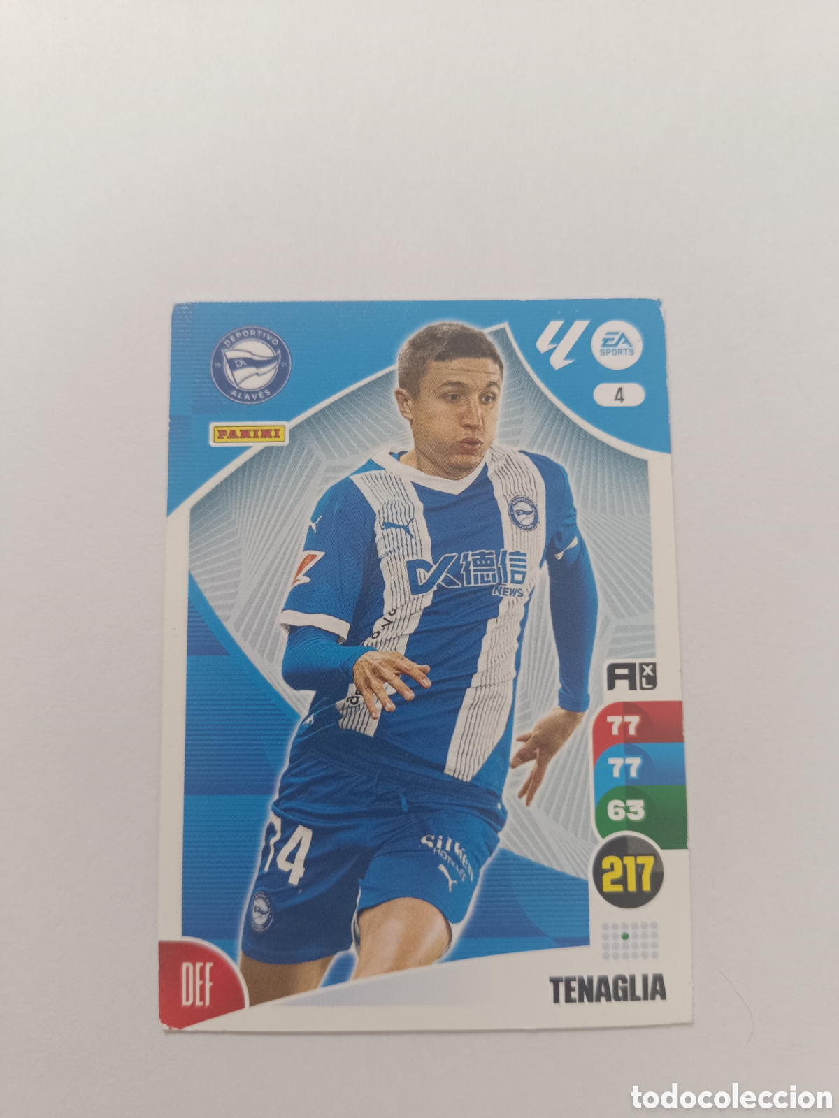 Cromos de f&uacute;tbol: Adrenalyn 24-25 alav&eacute;s tenglia 4