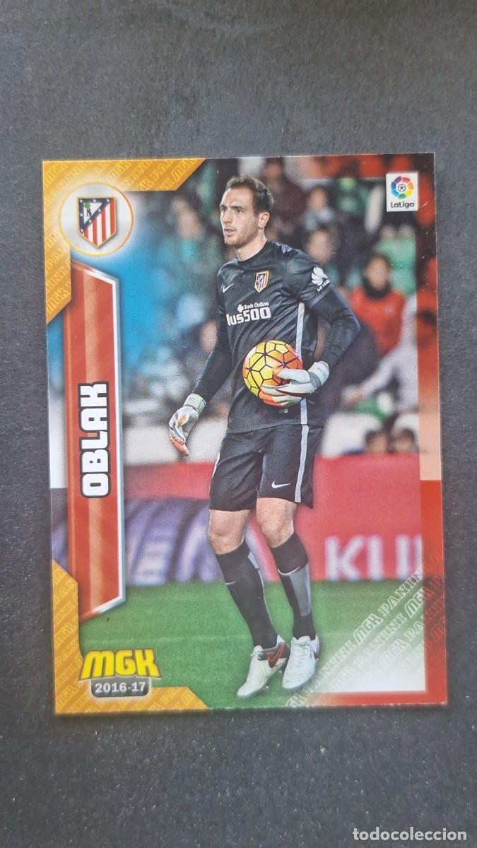Cromos de f&uacute;tbol: L1 OBLAK ATLETICO DE MADRID 57 PANINI MEGACRACKS 2016 2017 16 17
