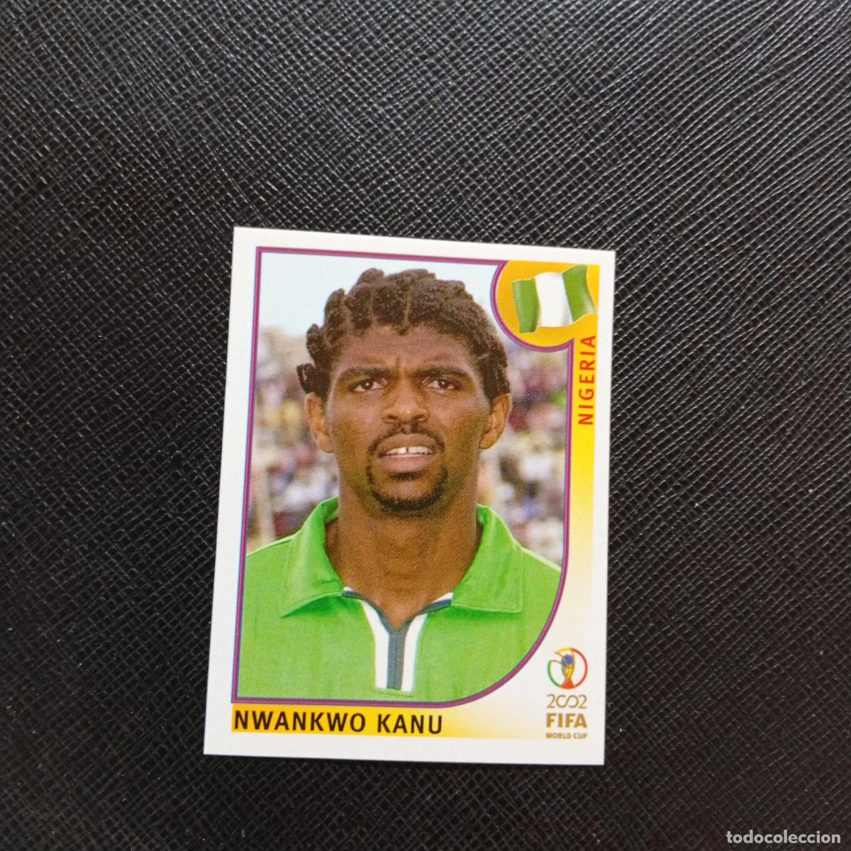 Cromos de f&uacute;tbol: 418 NWANKWO KANU NIGERIA PANINI 2002 MUNDIAL KOREA FUTBOL 02 CROMO - SIN PEGAR - A59 PG325
