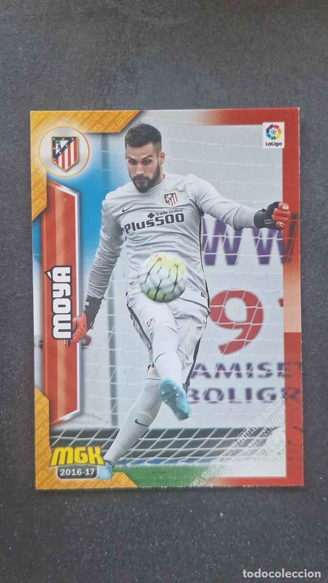 Cromos de f&uacute;tbol: L1 MOYA ATLETICO DE MADRID 58 PANINI MEGACRACKS 2016 2017 16 17